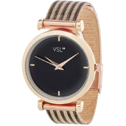 Montre noir et doré