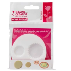 Moule silicone 2 minis fonds de tarte
