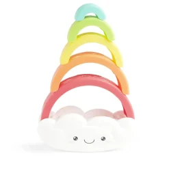 Nuage arc en ciel empilable 24x10xH22cm