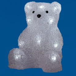 Ours lumineux blanc fixe