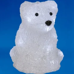 Ours lumineux blanc fixe