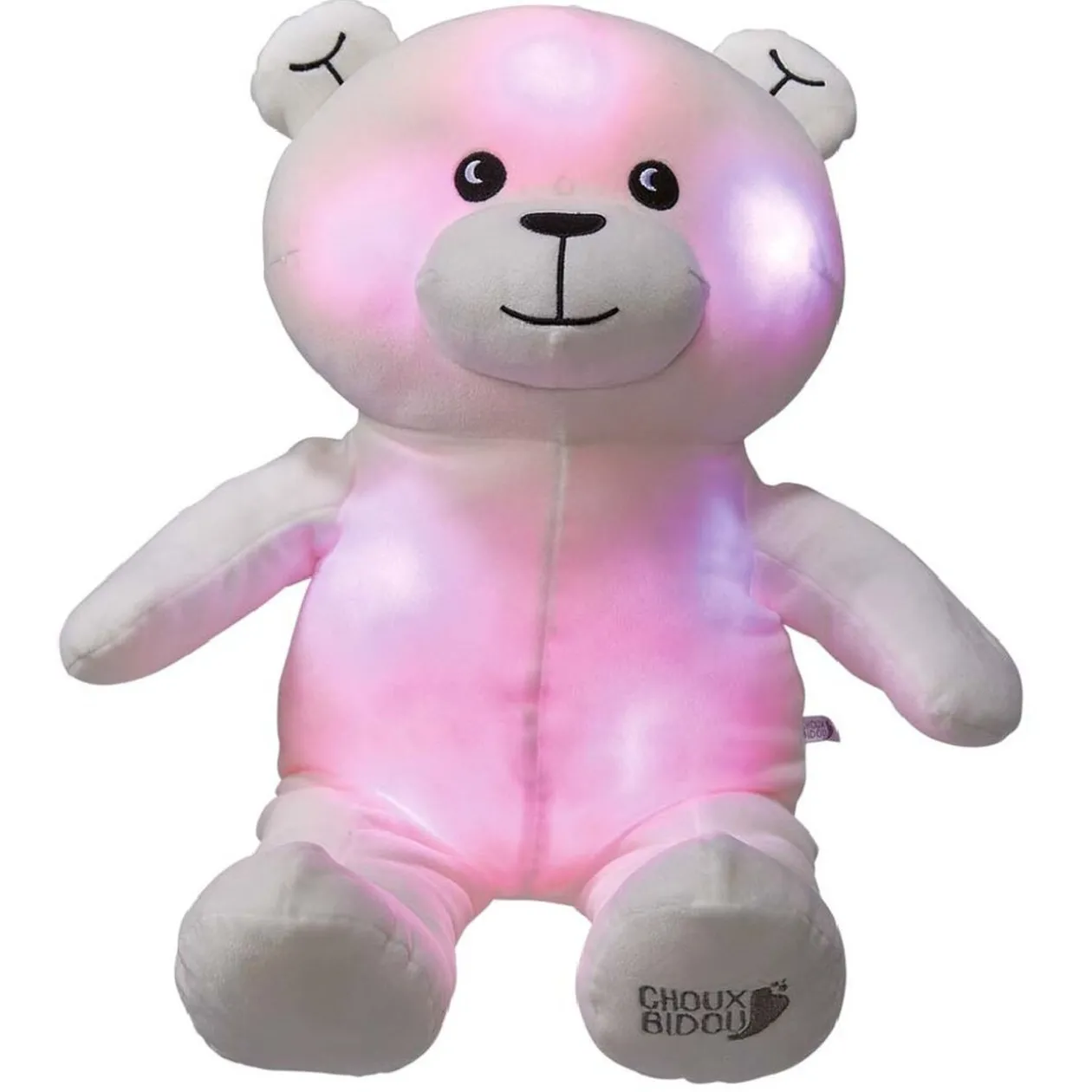 Ourson veilleuse lumineux et musical Choux Bidou