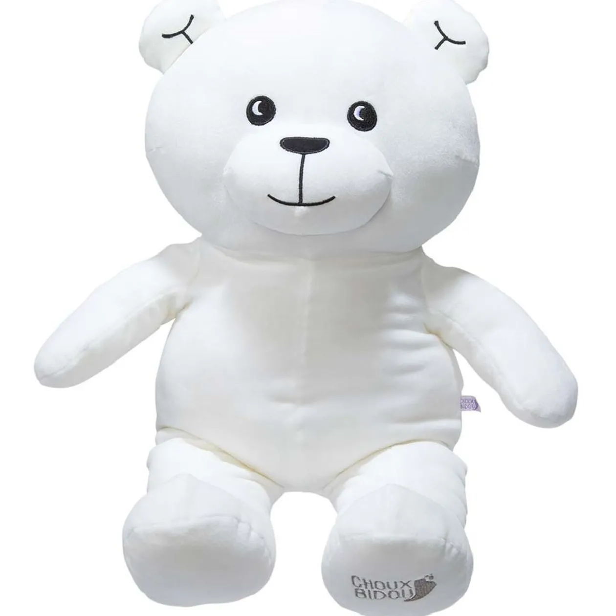 Ourson veilleuse lumineux et musical Choux Bidou