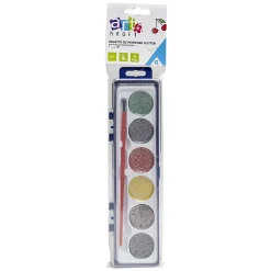 Palette peinture pailletée