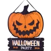 Pancarte Citrouille Halloween Party décoration Halloween