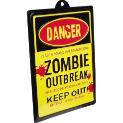 Pancarte zombie danger