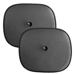 Pare soleil à ventouse noir x 2