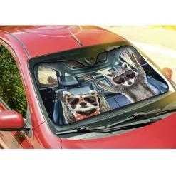 Pare soleil multicolore 140x70 cm