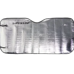 Pare-soleil pour voiture Dunlop gris métallisé 130x60cm