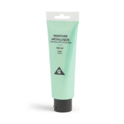 Peinture acrylique vert metallisé 120ml