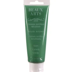 Peinture acrylique verte