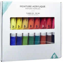 Peinture acrylique x18