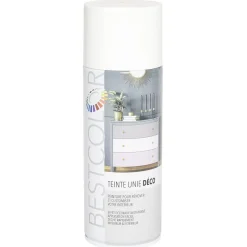 Peinture aérosol blanc brillant int/ext 400ml