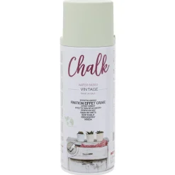 Peinture aérosol Chalk effet craie 400 ml Vert