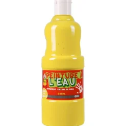 Peinture eau jaune
