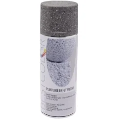 Peinture effet pierre gris foncé