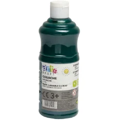 Peinture gouache vert 500ml