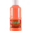 Peinture orange fluo