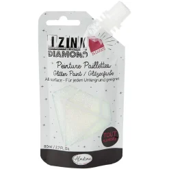 Peinture paillette jaune doré 80ml