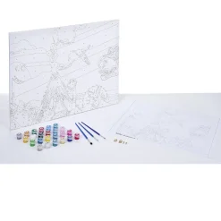 Peinture pour enfant avec numérotation