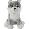 Peluche chien Husky