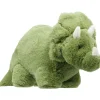Peluche dinosaure vert L41xl10xH20cm