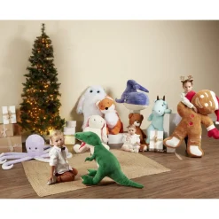 Peluche dinosaure 35x75xH100cm