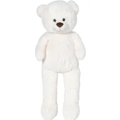 Peluche géante ours blanc