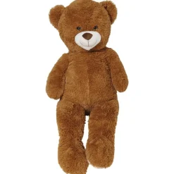 Peluche géante ours brun assis