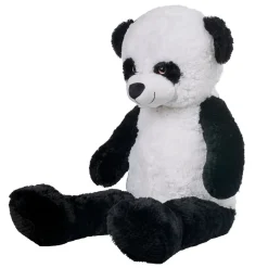 Peluche géante panda noir et blanc