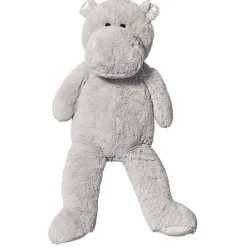 Peluche hippopotame gris L.100 cm