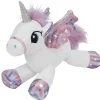 Peluche licorne reflet scintillant