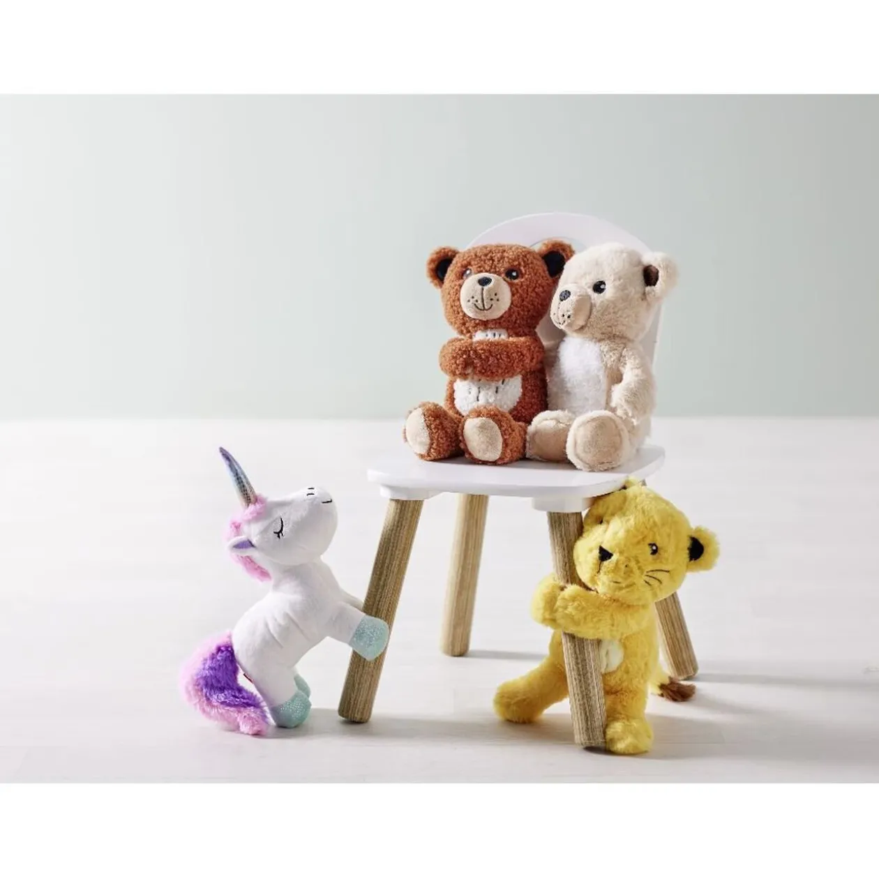 Peluche licorne 22x8,5xH19cm