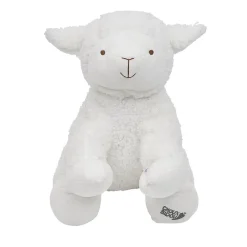 Peluche Mouton blanc lumineux H35 cm