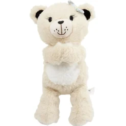 Peluche ours polyester 22,5x17,5x7,5cm