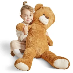 Peluche ours 38x28xH100cm