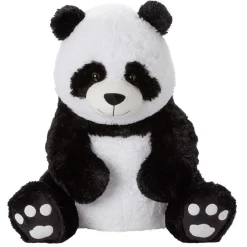 Peluche panda noir et blanc H.65 cm