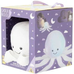Peluche pieuvre veilleuse