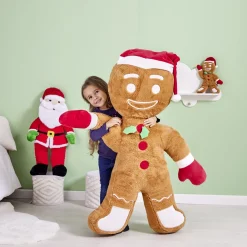 Peluche Père-Noël 80cm