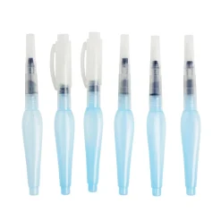 Pinceaux à réservoir d'eau pour aquarelle L20cm 6 pièces