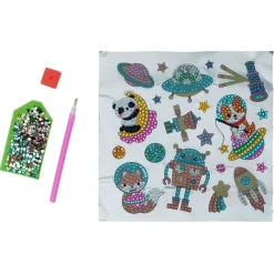 Planche de stickers à diamanter