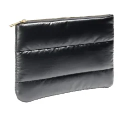 Pochette à cosmétiques matelassée design doudoune 25x18cm - 3 coloris