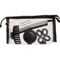 Pochette avec accessoires cheveux femme