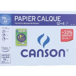 POCHETTE CANSON PAPIER CALQUE