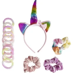 Pochette coiffure licorne pour enfant