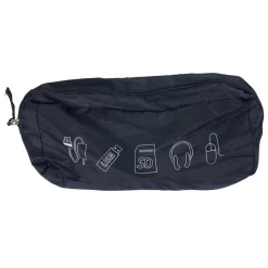 Pochette de rangement voyage bleu marine rectangulaire x5