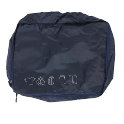 Pochette de rangement voyage bleu marine rectangulaire x5