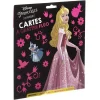 Pochette Disney Princesses carte à gratter fluo et coloriage