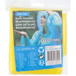 Poncho de pluie adulte