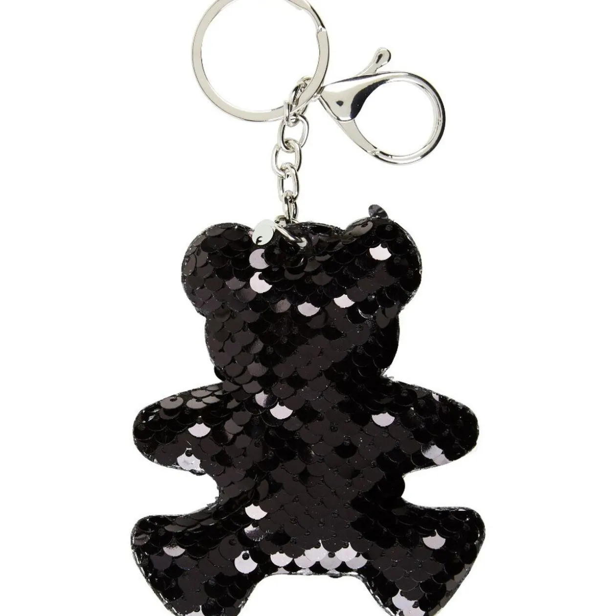 Porte clé décor sequin